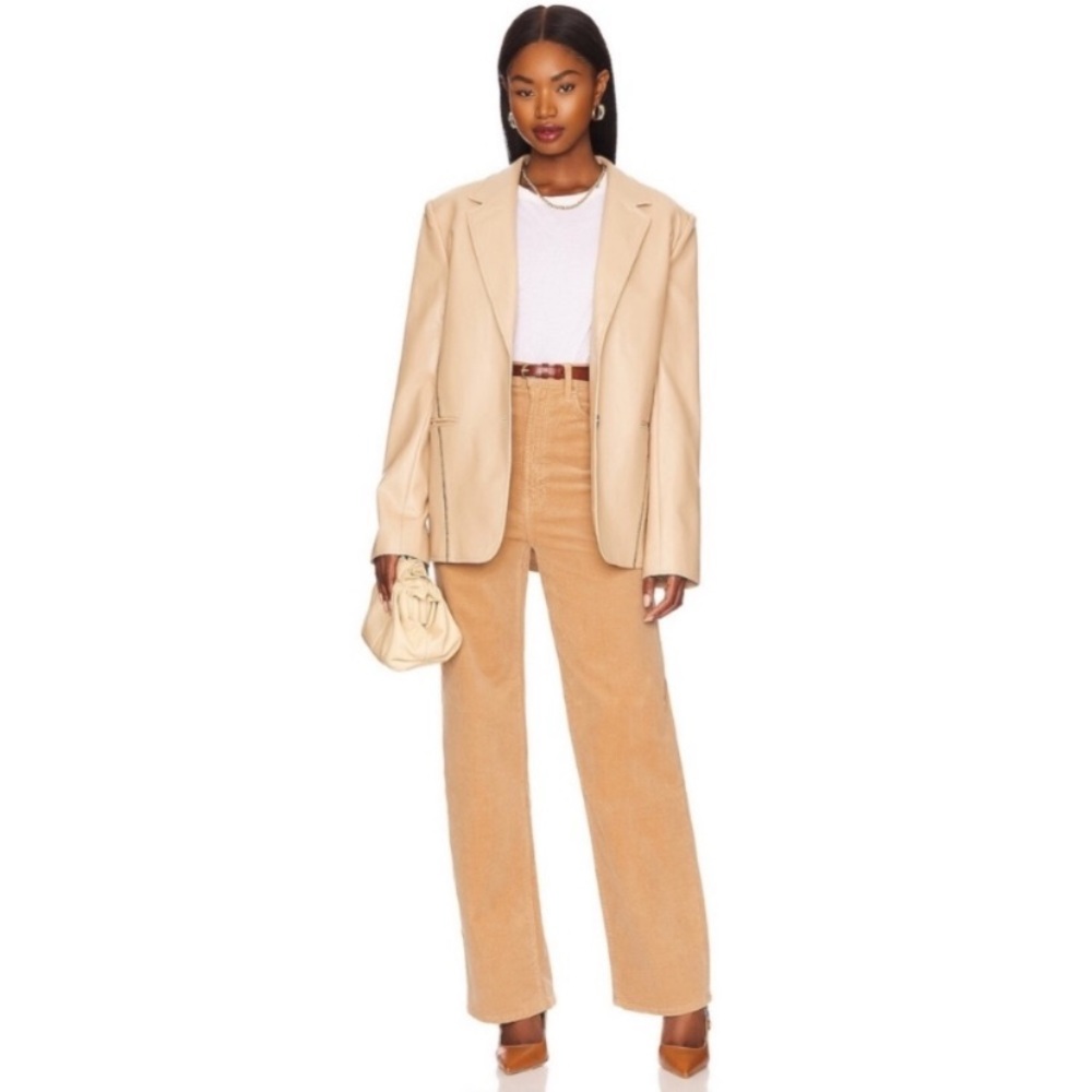 Mother High Waisted Tunnel Vision Sneak Hopscotch Cafe Spice Corduroy Jeans 28